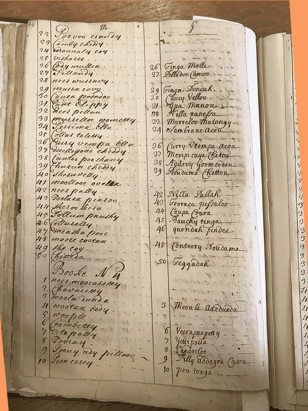 Plant list